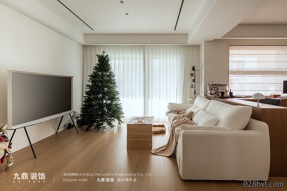 杭州之江一号137㎡现代极简装修案例